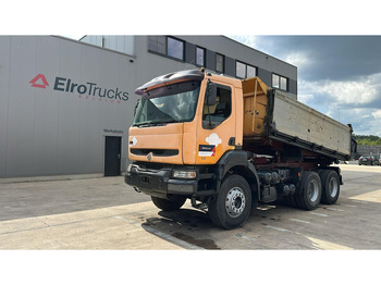 Leje en Renault Kerax 385 (POMPE MANUELLE / MANUAL PUMP / 6X4 / LAMES / GRAND PONT) Renault Kerax 385 (POMPE MANUELLE / MANUAL PUMP / 6X4 / LAMES / GRAND PONT): billede 1