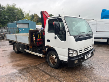 Lastbil med lad, Lastbil med kran Isuzu NQR 70: billede 2 Lastbil med lad, Lastbil med kran Isuzu NQR 70: billede 2