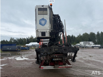 Tømmerbil, Lastbil med kran Log truck Scania R520 with crane: billede 4