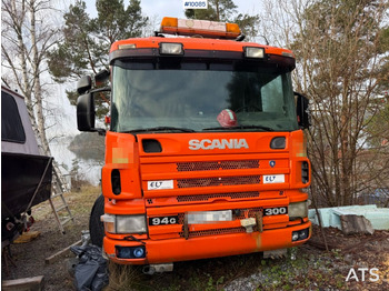 Lastbil kroghejs, Lastbil med kran Scania P94G 300 Crane truck with flatbed Rep. object: billede 2 Lastbil kroghejs, Lastbil med kran Scania P94G 300 Crane truck with flatbed Rep. object: billede 2