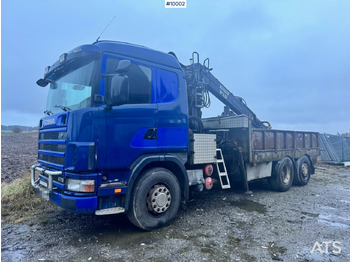 Lastbil med lad SCANIA R124