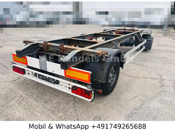 Chassis påhængsvogn Schmitz Cargobull AFW 18 Drehschemelanhänger *TÜV/SAF-Achsen/Alcoa: billede 3