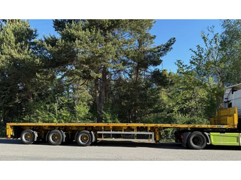 Nedbygget platform sættevogn GOLDHOFER