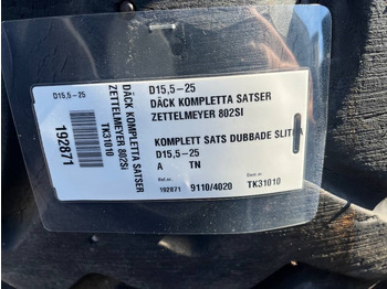 Dæk for Entreprenørmaskin Goodyear 15,5-R25 till Zettelmeyer 802: billede 3