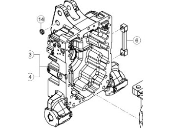 Aksel og reservedele CLAAS