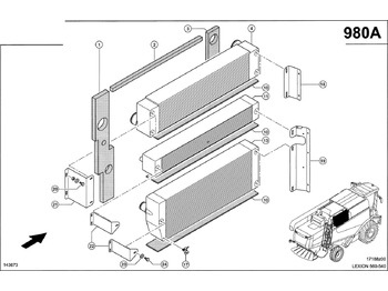 Ladeluftkøler CLAAS