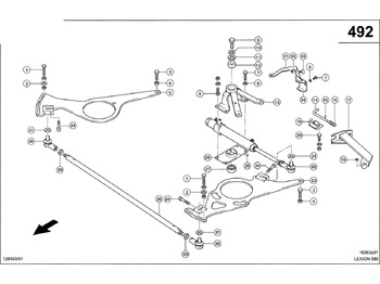 Hydraulisk cylinder CLAAS