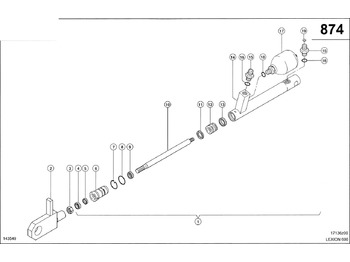 Hydraulisk cylinder CLAAS