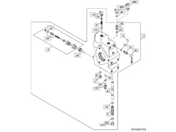Hydraulik JOHN DEERE