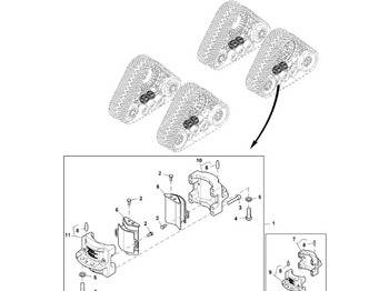 Undervognsdele JOHN DEERE