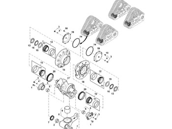 Undervognsdele JOHN DEERE