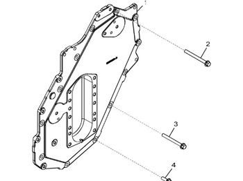 Motor og reservedele JOHN DEERE