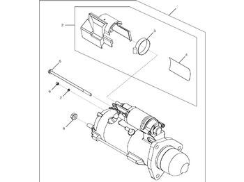 Starter JOHN DEERE