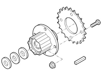 Kobling og reservedele JOHN DEERE