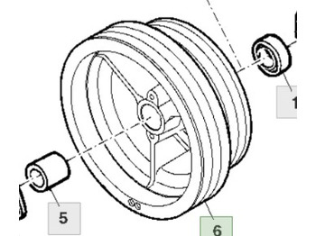 Drejekrans JOHN DEERE