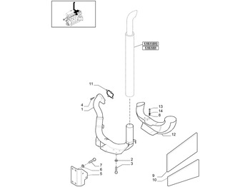 Motor og reservedele NEW HOLLAND