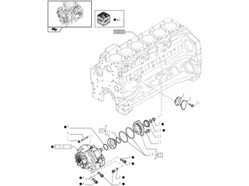 Motor lejer NEW HOLLAND