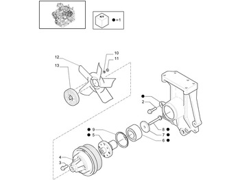 Motor og reservedele NEW HOLLAND