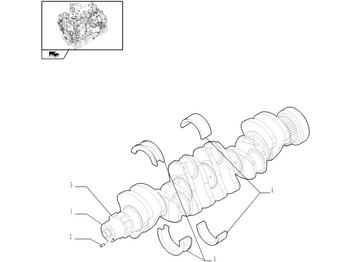 Motor lejer NEW HOLLAND