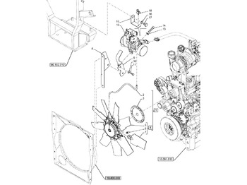 Kølesystem NEW HOLLAND