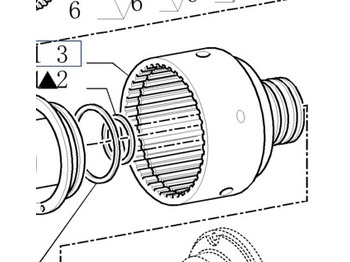 Koblingstrykplade NEW HOLLAND
