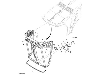 Ramme/ Chassis JOHN DEERE