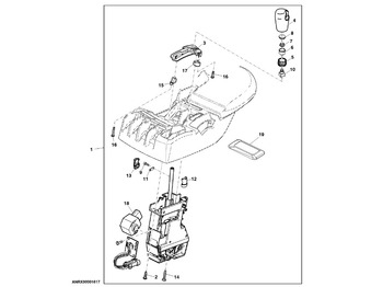 Førerhus og interiør JOHN DEERE