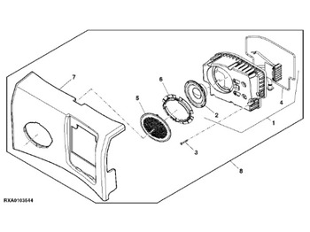 Førerhus og interiør JOHN DEERE