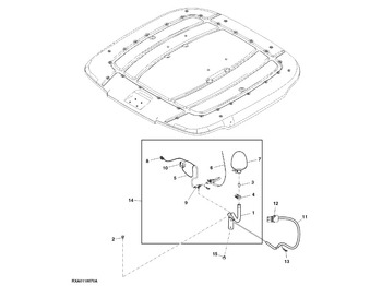 Lys/ Belysning JOHN DEERE