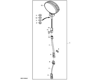 Lys/ Belysning JOHN DEERE