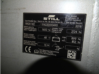 El gaffeltruck STILL RX20-16C: billede 5