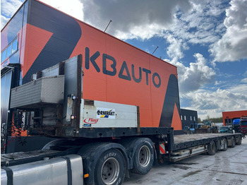 Nedbygget platform sættevogn FLIEGL