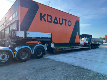 Nedbygget platform sættevogn GOLDHOFER STZ