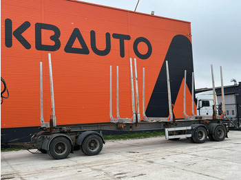 Anhænger til tømmer