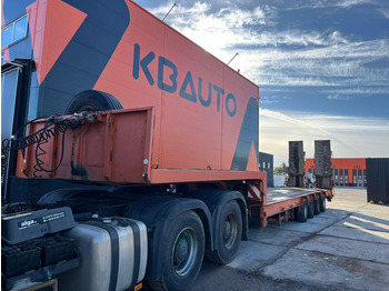 Nedbygget platform sættevogn MÜLLER MITTELTAL