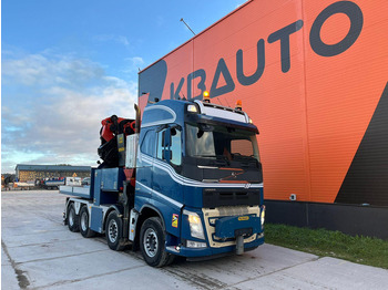 Lastbil med lad, Lastbil med kran Volvo FH 540 8x4 PK 110002 + JIB + WINCH / COMBI / PLATFORM L=3662 mm: billede 4