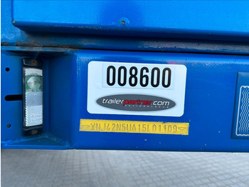 Nedbygget platform sættevogn Broshuis Tieflader SL Axle Broshuis Tieflader SL Axle: billede 5 Nedbygget platform sættevogn Broshuis Tieflader SL Axle Broshuis Tieflader SL Axle: billede 5