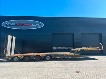 Nedbygget platform sættevogn FAYMONVILLE