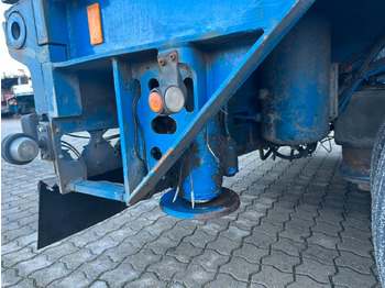 Nedbygget platform sættevogn Goldhofer 4 achs tieflader / rampen /  4 x zwangsgelenkt: billede 3