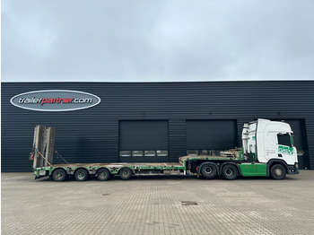 Nedbygget platform sættevogn AMT