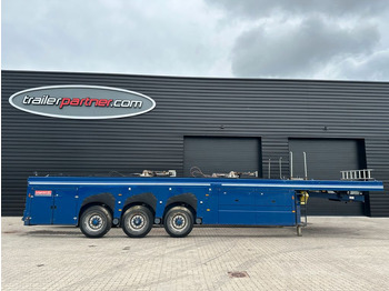 Nedbygget platform sættevogn LANGENDORF