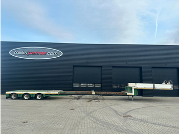 Nedbygget platform sættevogn NOOTEBOOM