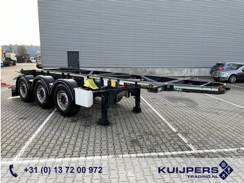 Containerbil/ Veksellad sættevogn VAN HOOL 20'