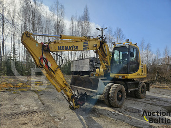Hjulgravemaskine KOMATSU PW130