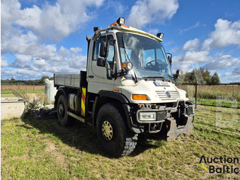 Tipvogn lastbil Mercedes-Benz Unimog U 400: billede 2 Tipvogn lastbil Mercedes-Benz Unimog U 400: billede 2