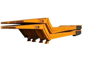 Nedbygget platform sættevogn AME