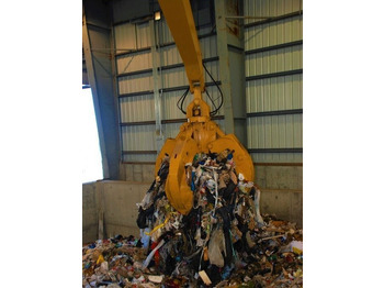 Ny Grab for Gravemaskine AME Hydraulic Orange Peel Grab 360° Rotating, Suitable for 18-28 Ton: billede 3