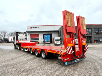 Nedbygget platform sættevogn KÄSSBOHRER