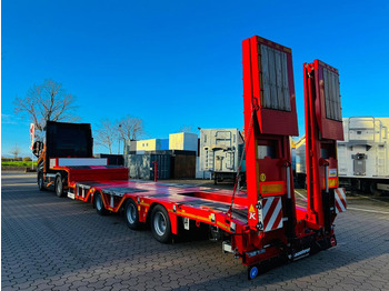 Nedbygget platform sættevogn KÄSSBOHRER