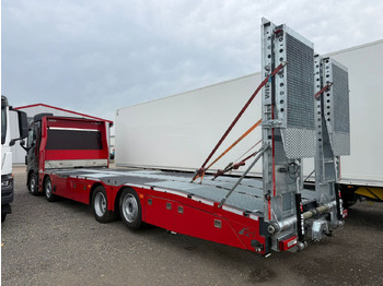Lastbil med lad Volvo Arbeitsbühnen Baumaschinentransporter mit Rampen: billede 3